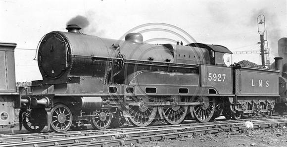 CPA 114 Cooke 4-6-0 Claughton Cheshire. Crewe North steam shed.