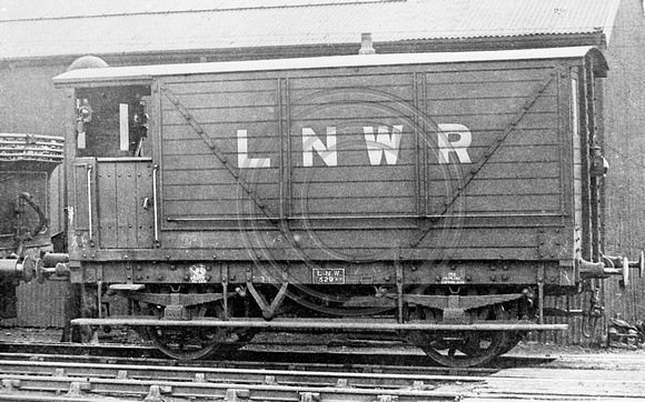 LNWRS 1888 Brake van