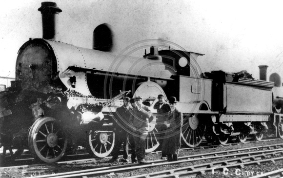 No. 1904 'ROB ROY' after an accident