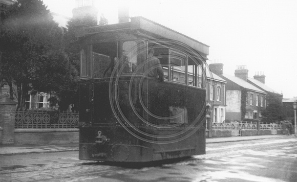 Enclosed steam tram