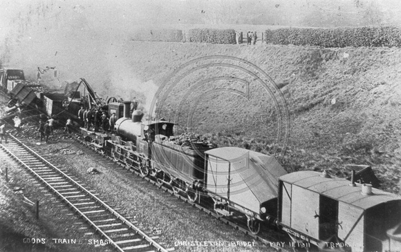 Goods Train Smash + Recovery train 1911