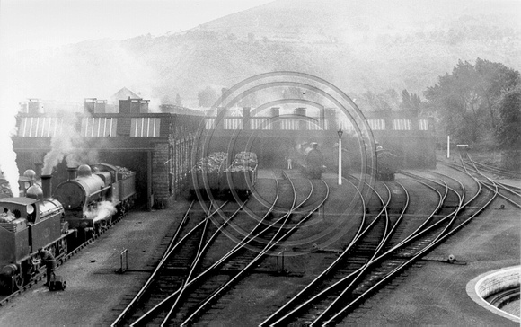 Abergavenny steam shed.