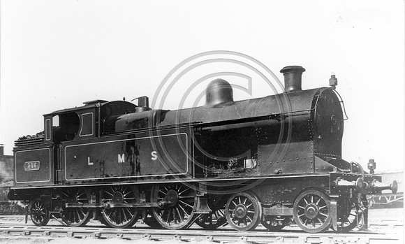 LNWRS 1904 Cooke 2-6-2T Superheater Tank.