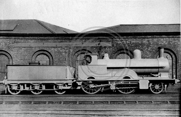 LNWRS 1680 Webb 2-2-2-0 Dreadnought