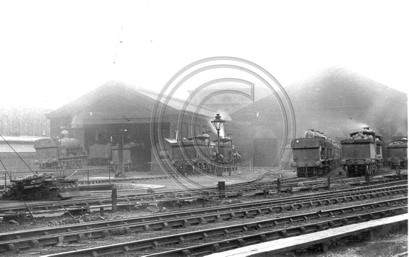Camden steam shed.
