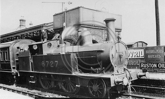 Webb 2-4-2T as LMS no. 6727 at Penrith